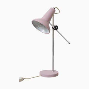 Vintage Pastel Lilac Table Lamp from Szarvasi, 1960s