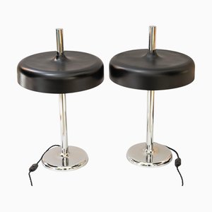 Mid-Century Mushroom Table Lamp from Hillebrand Lighting, 1970s