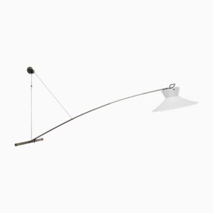 Hyper Technical Extendable Mod. Danae Wall Lamp by Tito Agnoli for Oluce, Italy, 1970s