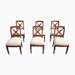Chaises Charles X, 1890s, Set de 6