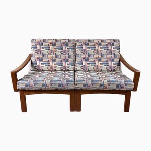 Teak 2-Seater Sofa from Glostrup Møbelfabrik, Denmark, 1970s
