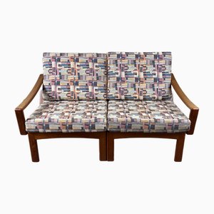 Teak 2-Seater Sofa from Glostrup Møbelfabrik, Denmark, 1970s