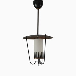 Lustre Mid-Century Moderne, Italie, 1950s