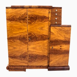 Art Deco Chest of Drawers, Poland, 1950s.