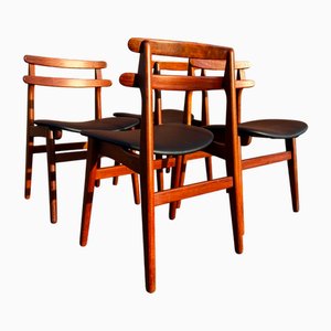 Dining Chairs by Poul Hundevad for Hundevad & Co., 1960s, Set of 4