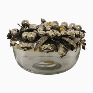 Centerpiece with Silver Lid