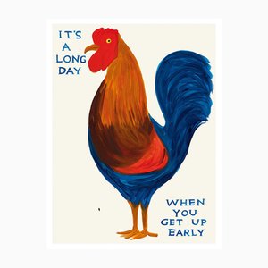 È una stampa di un giorno lungo di David Shrigley