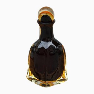 Large Sommerso Murano Glass Bottle by Flavio de Poli, 1960s