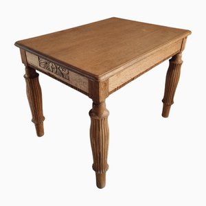 Antiker französischer Louis XVI Tisch aus Eiche, 1920er