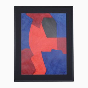 Serge Poliakoff, Munich Olympic Games, Art Series, Print, 1972