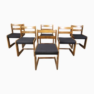 Sillas de comedor Cantilever de Casala, años 70. Juego de 6
