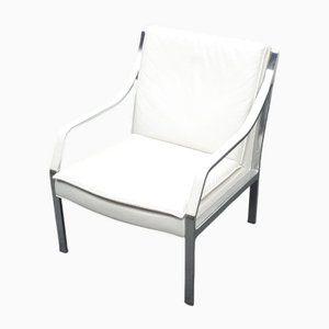 Fauteuil en Cuir par Rudolf Glatzel pour Walter Knoll, 1970s