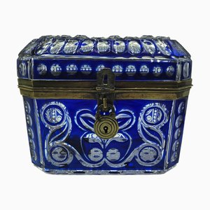 Baccarat Glass Box, 1860s