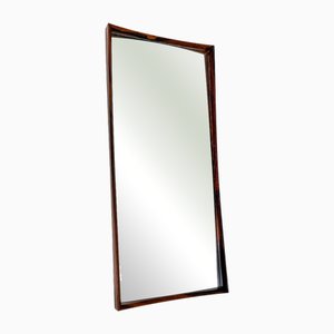 Danish Rosewood Mirror by Aarhus Glasimport & Glassliberi, 1960s