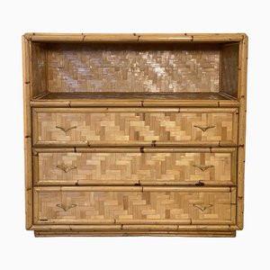 Bamboo Chest of Drawers, 1970s