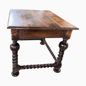 Louis XIII French Walnut Center Table