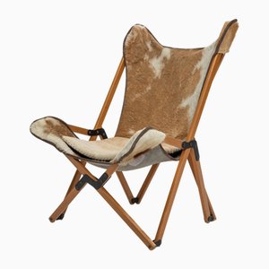 Tripolina Foldable Chair attributed to Vittoriano Viganò for Citterio Spa, Italy, 1930s