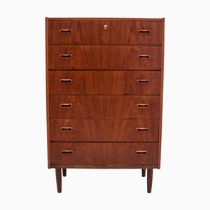 Danish Teak Chest of Drawers, 1960s