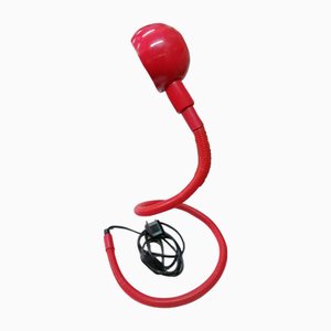 Lámpara de mesa Hebi con cuello de ganso de Isao Hosoe para Valenti, años 70