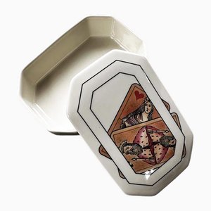 Bonbonnière Queen of Spades de Villeroy & Boch, años 90