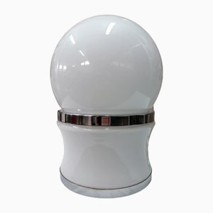 Goffredo Reggiani zugeschriebene Globe Glas Tischlampe, 1960er