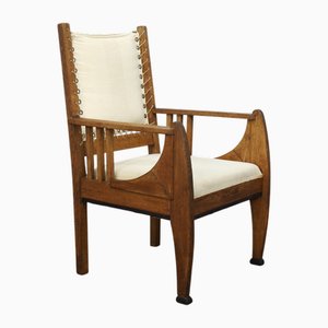 Art Deco Armchair attributed to L.O.V. Oosterbeek, 1930s