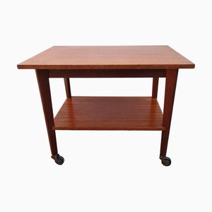 Vintage Teak Serving Trolley, 1950s