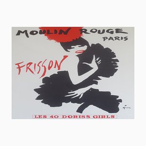 René Gruau, Frisson, 1965-1966, Póster litográfico