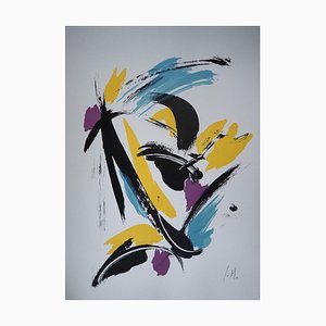 Jean Miotte, The Constant Eye, The Galaxy, 2001, Litografía en color original