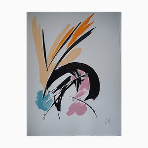 Jean Miotte, The Constant Eye, The Light, 2001, Original Color Lithograph