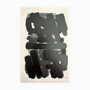 After Pierre Soulages, Gouaches and Engravings, 1957, Print