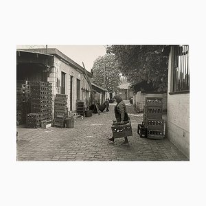 Pascal Baril, The Wine Halls, Bercy, 1982, Silver Print