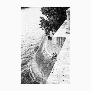 Jeremy Lempin, Relaxing on the Seine Quays, 2015, Silver Print