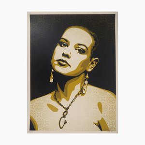 Shepard Fairey (Obey), Jessica Print X Stage NYC, Original Screenprint