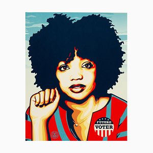 Shepard Fairey (Obey), Power to the Polls, Serigrafía original