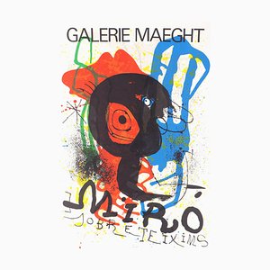 Joan Miro, Sobreteixims, Original Signed Lithograph