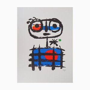 Joan Miro, Imaginary Boy, Signierte Lithographie