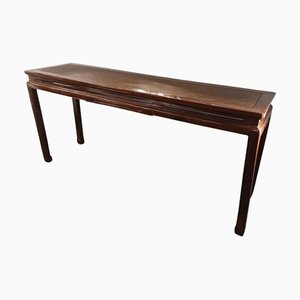 Chinesische Konsole aus Rattan & Bambus, 1850er