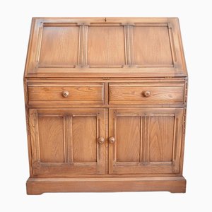 Mid-Century Model 867 Secretary in Elm from Ercol
