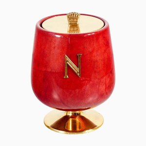 Ice Bucket by Aldo Tura for Cognac Napoleon