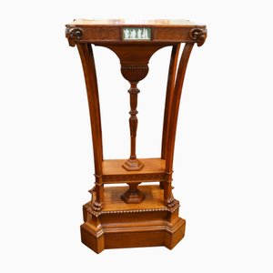 Regency Adams Pedestal Stand in Wedgewood, 1840d