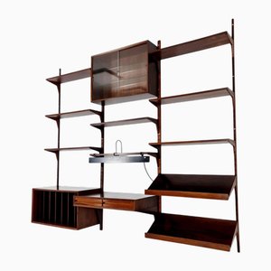 Libreria Mid-Century moderna in palissandro di Poul Cadovius per Cado, Danimarca, anni '60