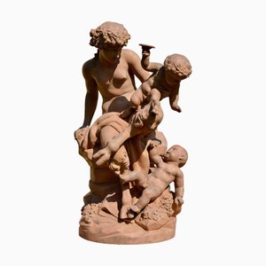 Vase aus Terrakotta von Alfred Rolle