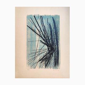 Hans Hartung, L 34, 1957, Lithograph