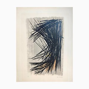Hans Hartung, L 11, 1957, Lithograph