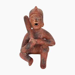 Figurative Statue, 1800er, Terrakotta