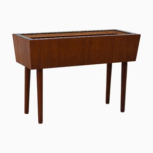 Cache-Pot Mid-Century Moderne en Teck, Danemark, 1960s