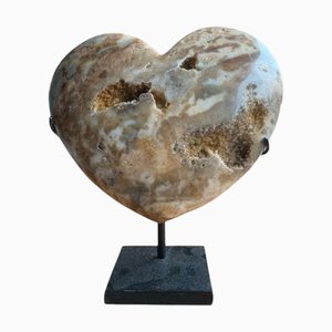 Statue Coeur sur Socle