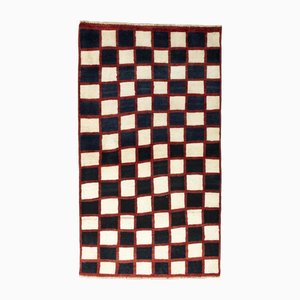 Vintage Hand-Woven Gabbeh Rug