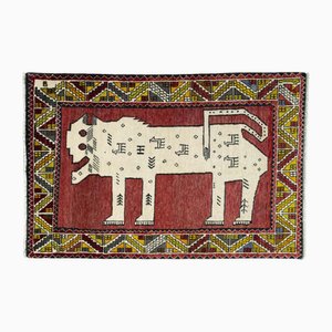 Handgewebter Vintage Gabbeh Teppich